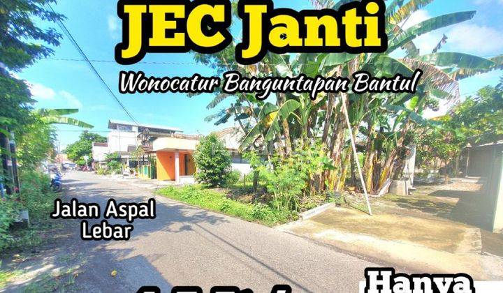 Tanah 148m2 Pinggir Aspal Dkt Blok O Jec Banguntapan Bantul  1