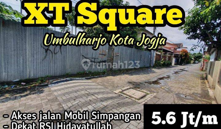 Tanah 500m2 Shmp Utara Xt Square Umbulharjo Kota Jogja  1