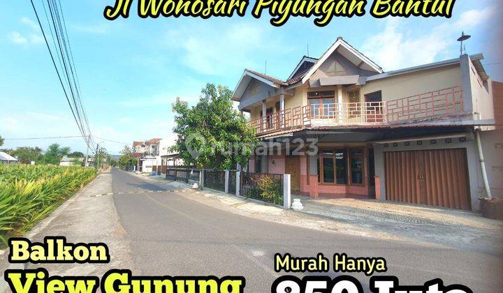 Rumah Pinggir Aspal Jl Wonosari Km 9 Sitimulyo Piyungan Bantul  1