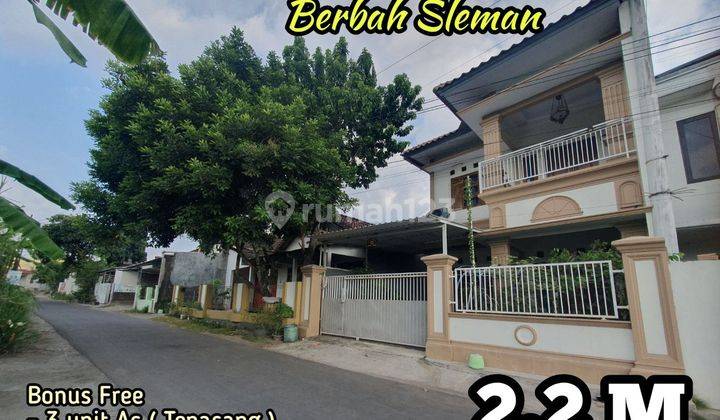 Rumah Mewah Besar Selatan Paskhas Au Sendangtirto Berbah Sleman 1