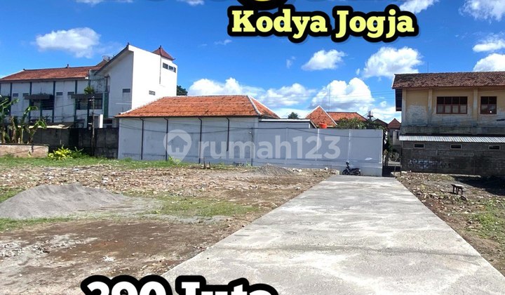 Tanah Pusat Kota Jogja di Kotagede Dekat ke jln Raya Kampus UAD 