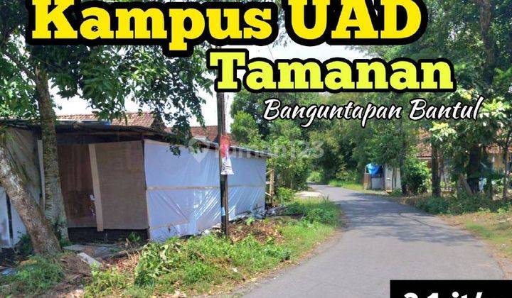 Tanah Shmp Pinggir Aspal di Tamanan Banguntapan Bantul 1