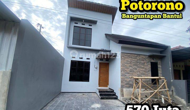 Rumah Baru Mezanine di Potorono Banguntapan Bantul  1