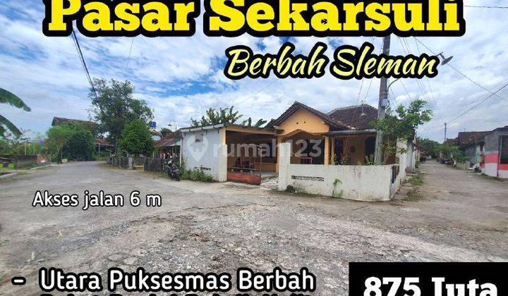 Rumah di Utara Pukesmas Berbah Pasar Sekarsuli Berbah Sleman 1