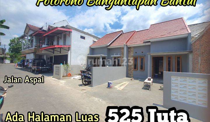 Rumah Baru Pinggir Aspal Dkt Pasar Ngipik Potorono Banguntapan 1