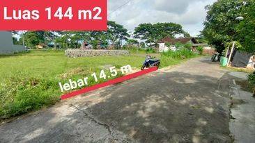 Tanah Shmp 144m2 M2 Hanya 30m Dri Ringroad Kotagede Selatan Terminal Giwangan 1