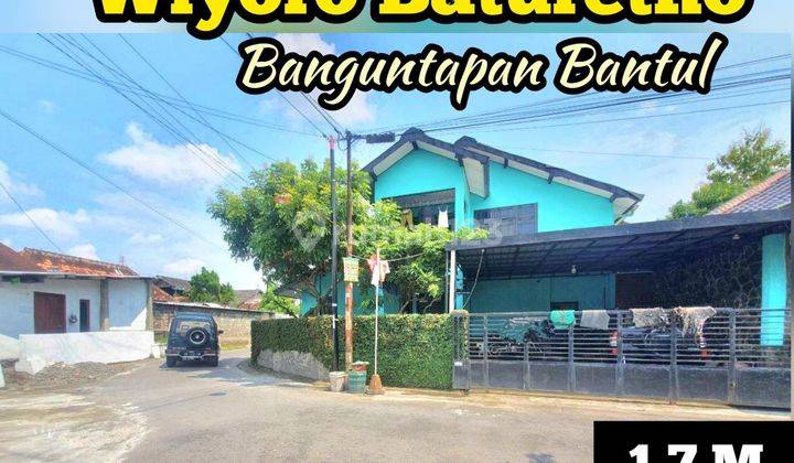 Rumah Hook 2lt 350 M2 Dkt Wiyoro Baturetno Banguntapan Bantul  1