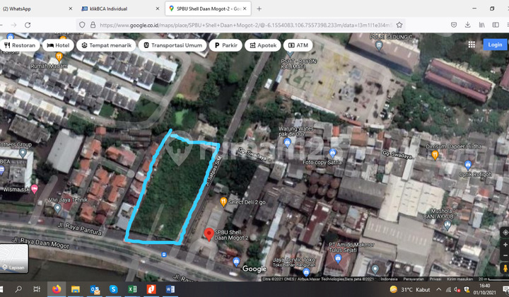 Tanah Lokasi Premium & Strategis