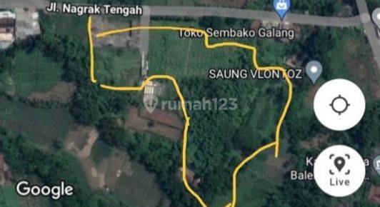 Tanah Total Luas 5,5 Ha Di Jalan Nagrak - Cibadak , Kota Sukabumi 2