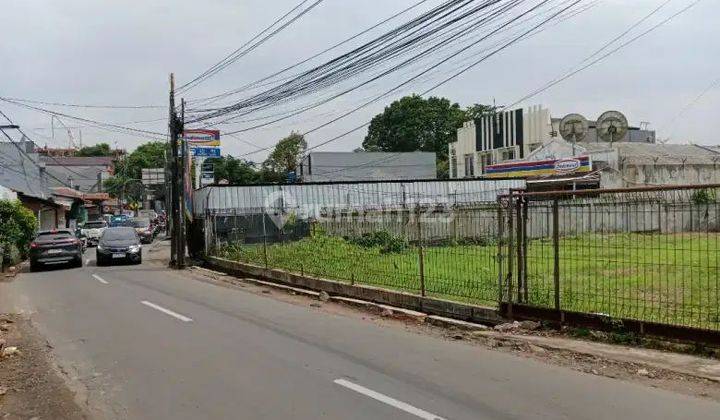 Tanah 1118 M² Shm Pinggir Jalan Raya Dekat Akses Tol Jorr  1