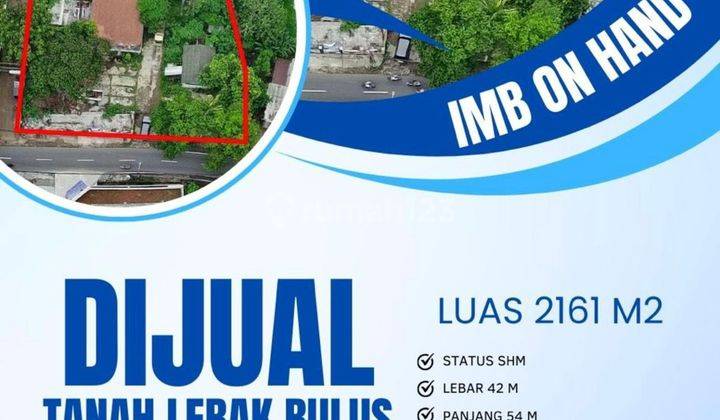 Tanah 2161 m² SHM Untuk Usaha Di Karang Tengah Jakarta Selatan  1