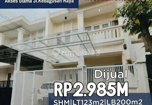 RUMAH TAMAN PALEM KEBAGUSAN Lokasi STRATEGIS Dekat CBD SIMATUPANG 1