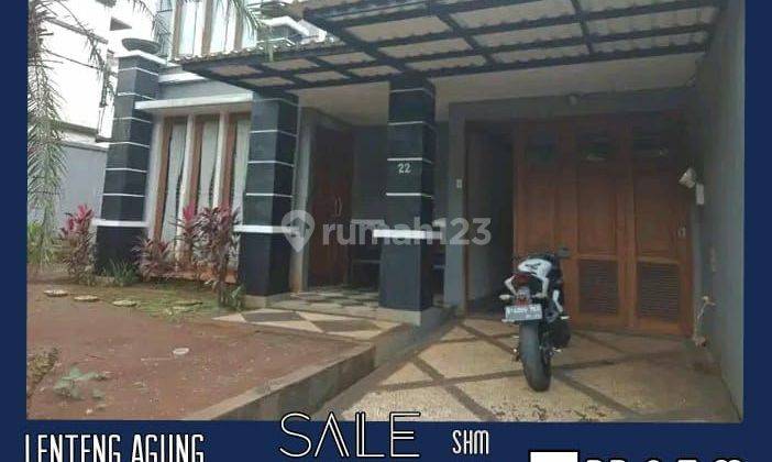 Rumah AGUNG PERMAI TOWN HOUSE STRATEGIS Dekat Sta. Lenteng Agung  1