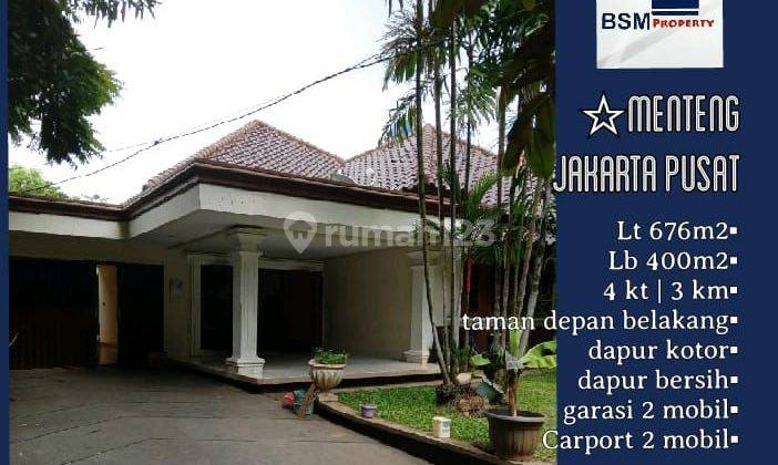 Rumah Jl Sukabumi STRATEGIS Di Menteng Dekat ke Sta Gondangdia  1