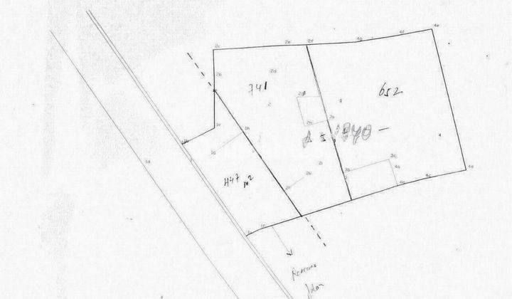 Tanah 1840 M² Ada Bangunan Lama Di Jalan Raya Bogor Strategis  1