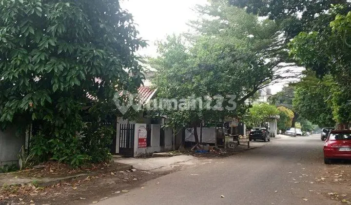 Tanah Shm Lebak Bulus Luas 1121 M2 Ada Rumah Keluarga.dekat Mrt 