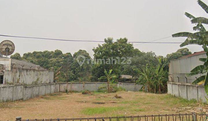 Tanah 1118 M² Shm Pinggir Jalan Raya Dekat Akses Tol Jorr  1