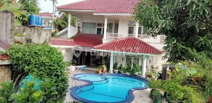 Rumah Mewah 2458m2 Harga Hitung Tanah Akses Utama Margasatwa Raya