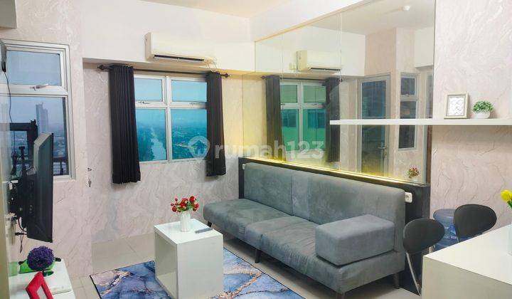 Jual apartemen mewah Gunawangsa merr full furnish layout luas Cityview bagus 2