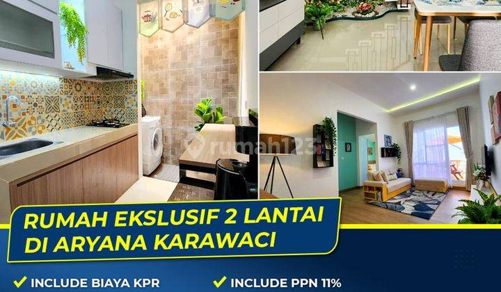 Rumah Ekslusif 2 Lantai Di Aryana Karawaci Lok Sgt Ramai 1