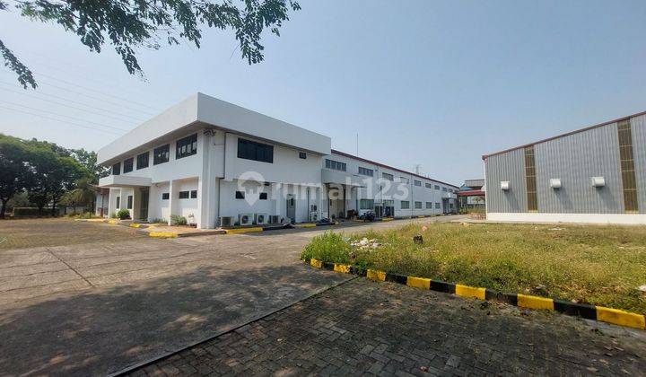 Disewakan Pabrik, Gudang dan office siap pakai kawasan Jababeka Cikarang 1