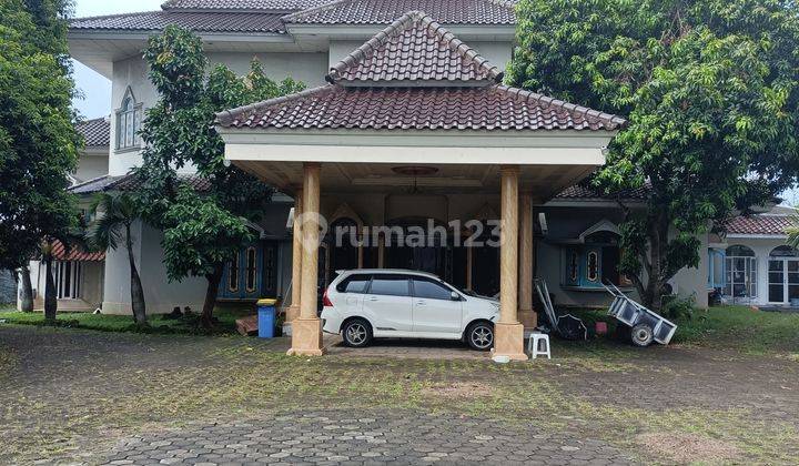 Tanah Strategis Bonus Rumah Mewah Mediterania Taman Luas 1