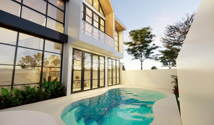 12 Unit Villa Inden Design Modern Fully Furnish di Kawasan Pariwisata Nusa Dua Bali 2