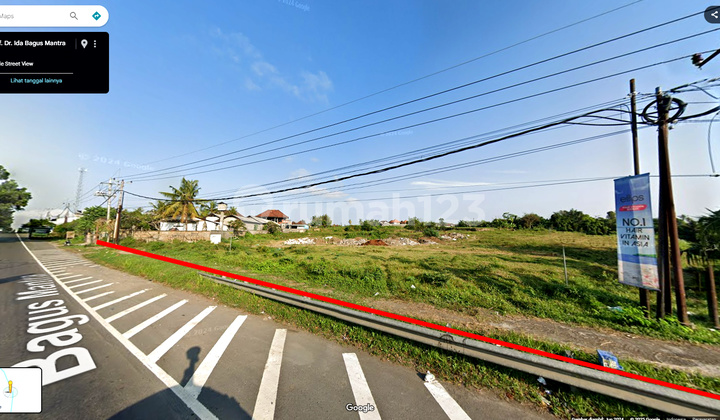 Tanah Riverside 4 Hektar Bypass Ida Bagus Mantra Ketewel Gianyar 1