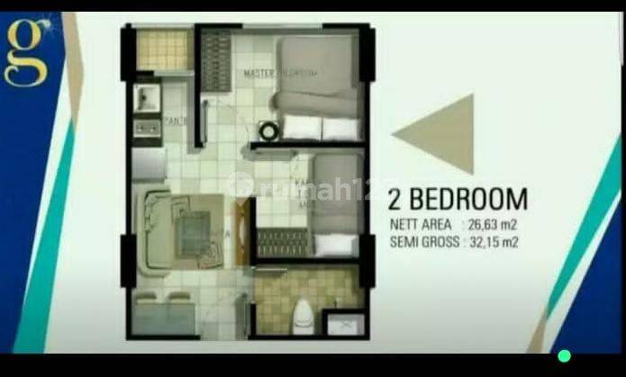 Apartemen Gunawangsa Semi Furnished Gresik  1