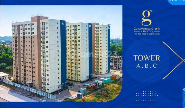 Apartemen jual cepat Gunawangsa Kebomas Gresik Kota 1