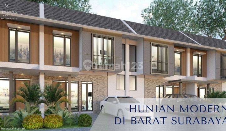 Rumah Kingston Park 1 Menganti Gresik Surabaya Barat 1