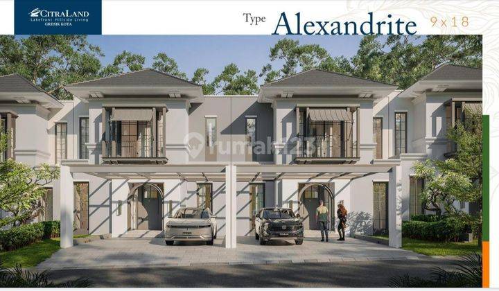 Rumah Citraland Gresik Kota Cluster Golden Wood Type Alexandrite 1