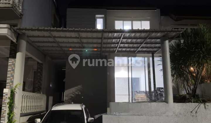 For Rent 2-Story House Semi Furnished Serene Environment Near LRT Taman Mini, in Pinang Ranti, Makasar, East Jakarta.