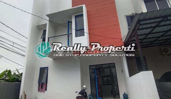 For Rent 2.5-Story House + Rooftop in a Cluster at Jatibening Baru, Pondok Gede, Bekasi