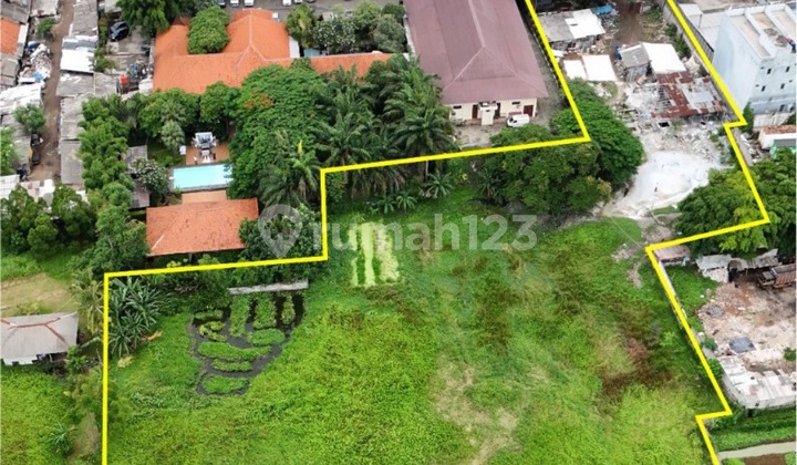 For Sale Strategic Land Location On The Main Road Side Tangerang
