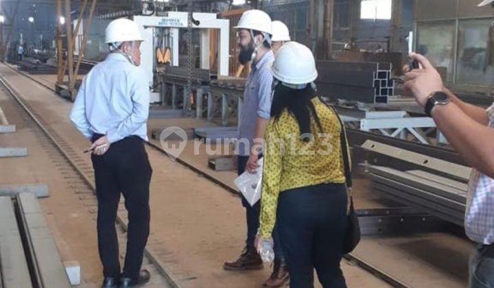 Dijual pabrik beserta usaha general contractor,steel structure