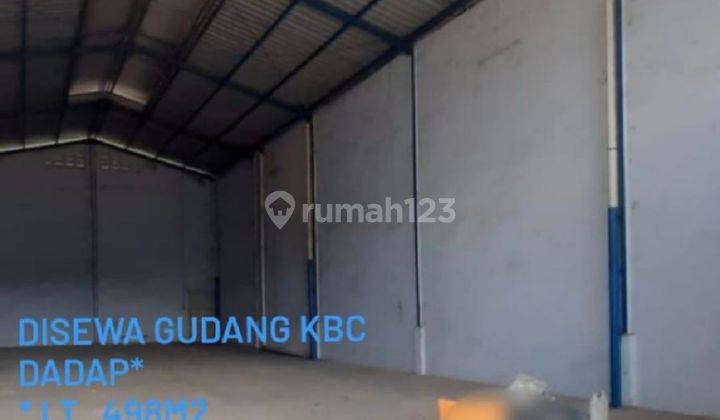 Disewakan termurah gudang kbc dadap 1