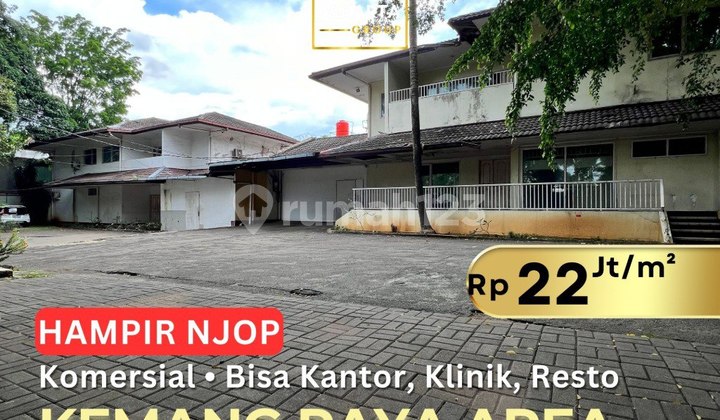 Kemang Area Komersial 2 Rumah Hitung Tanah Termurah Dijual Hampir NJOP