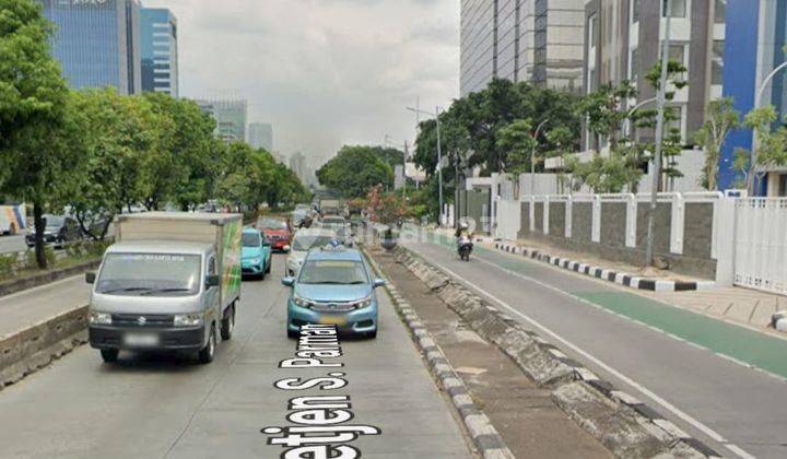 Tanah Komersil jalan S Parman Slipi Dijual Dibawah Njop ijin 16 Lantai 2