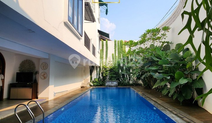 Cipete Kebayoran Baru Modern House Private Pool Garasi & Carport Bisa 14 Mobil 2
