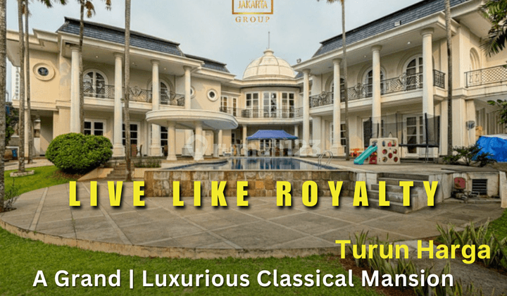 CILANDAK Luxurious Mansion with Classical Architecture, 2 lantai Pool 1