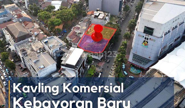 Tanah Komersial Blok M Kebayoran Baru Dijual, Ijin 12 Lantai Gedung 1