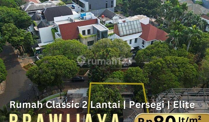 Rumah Lama Jalan Brawijaya 4 Kebayoran Baru Dijual Hitung Tanah, Kotak 1