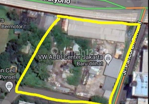 Tanah Jalan Mt Haryono Cawang Dijual Murah 36 Juta Per M2 Ijin Gedung 12 Lantai 2