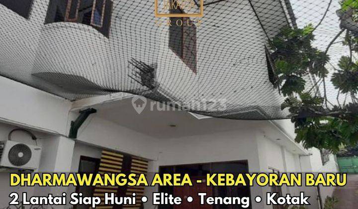 Rumah 2 Lantai Siap Huni, Lokasi Elite, Tenang. Dharmawangsa Area 1