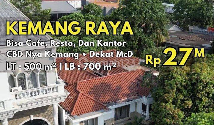 Rumah Kemang Raya Dijual Murah Dekat Mc D Ijin 4 Lantai Cafe Klinik 1