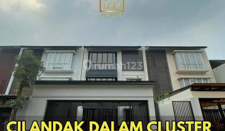 Cilandak Modern House 3 Lantai Siap Huni, Dalam Cluster, Private Pool 1