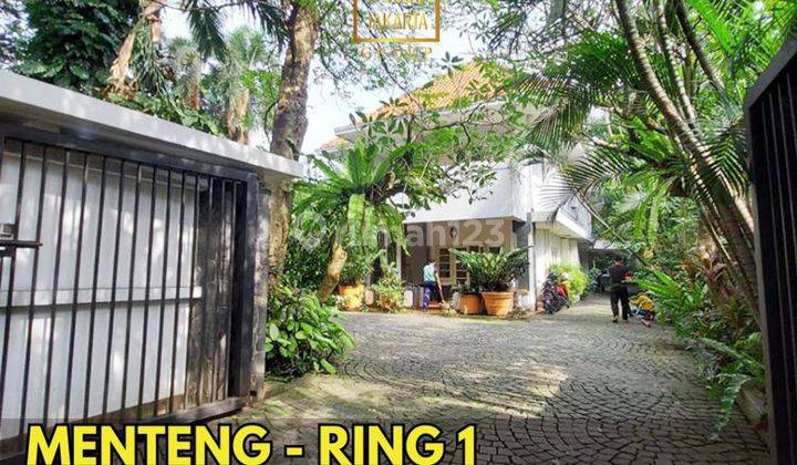 Rumah Diponegoro Menteng Tanah Persegi Jarang Ada Area Premium Limited 1