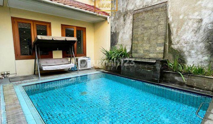 Wijaya Kebayoran Baru 2 Lantai, Lantai Marmer, Pool, Tenang Area Prime 2