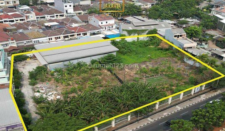 Tanah Komersil Jalan Raya Panjang Kotak Ijin Gedung Kantor Apartemen 1